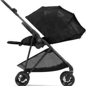 Cybex Melio Street B bērnu ratiņi krāsa Real Black