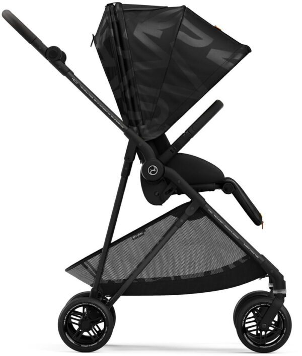 Ratini.lv | Melio Street B bērnu ratiņi krāsa Real Black bilde #11