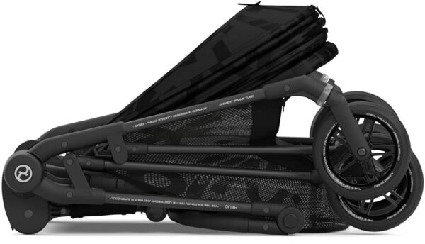 Ratini.lv | Melio Street B bērnu ratiņi krāsa Real Black bilde #15