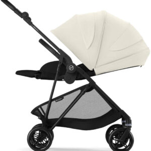 Cybex Melio Carbon bēnu ratiņi krāsa Canvas White