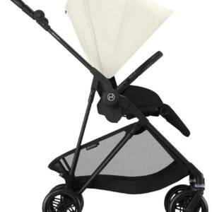 Cybex Melio Carbon bēnu ratiņi krāsa Canvas White
