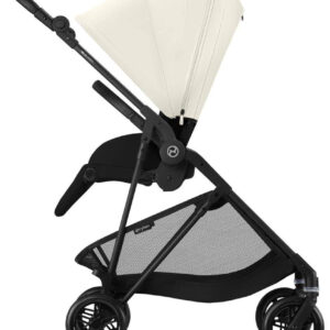 Cybex Melio Carbon bēnu ratiņi krāsa Canvas White