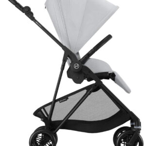 Cybex Melio Carbon bērnu ratiņi krāsa Fog Grey