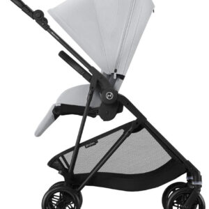 Cybex Melio Carbon bērnu ratiņi krāsa Fog Grey