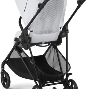 Cybex Melio Carbon bērnu ratiņi krāsa Fog Grey