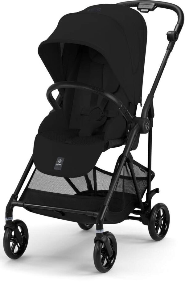 Ratini.lv | Melio Carbon bērnu ratiņi krāsa Magic Black bilde #1