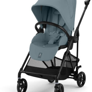 Cybex Melio Carbon bērnu ratiņi krāsa Stormy Blue