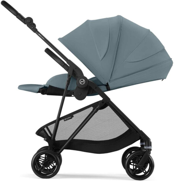 Ratini.lv | Melio Carbon bērnu ratiņi krāsa Stormy Blue bilde #5