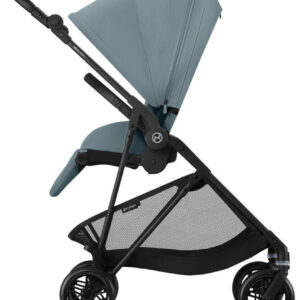 Cybex Melio Carbon bērnu ratiņi krāsa Stormy Blue