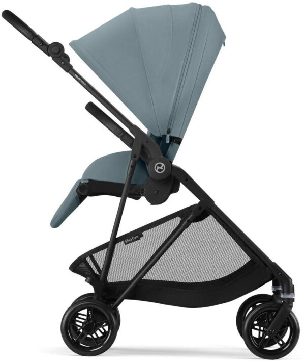 Ratini.lv | Melio Carbon bērnu ratiņi krāsa Stormy Blue bilde #9