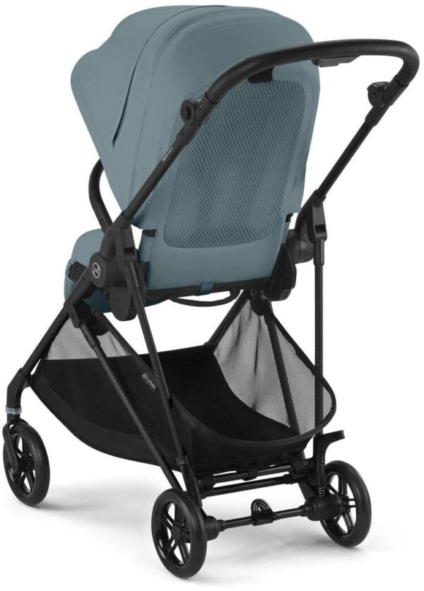 Ratini.lv | Melio Carbon bērnu ratiņi krāsa Stormy Blue bilde #11