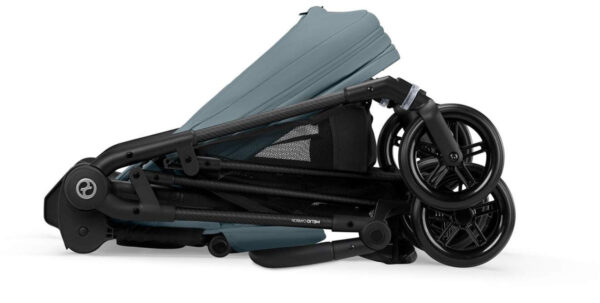Ratini.lv | Melio Carbon bērnu ratiņi krāsa Stormy Blue bilde #15