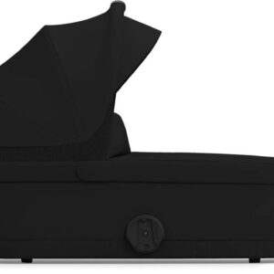 Cybex Melio Cot bērnu ratu kulba krāsa Magic Black