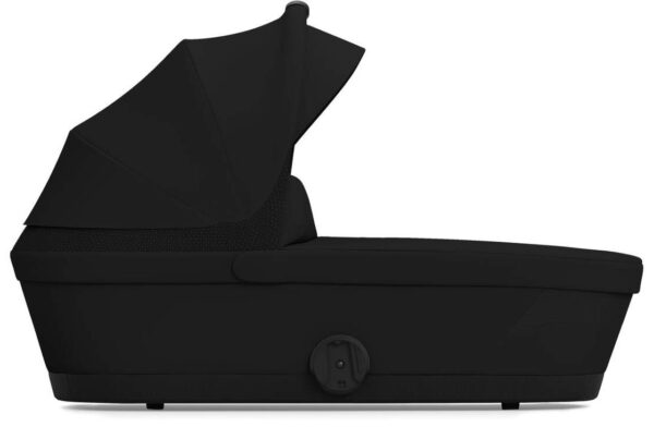 Ratini.lv | Melio Cot bērnu ratu kulba krāsa Magic Black bilde #5