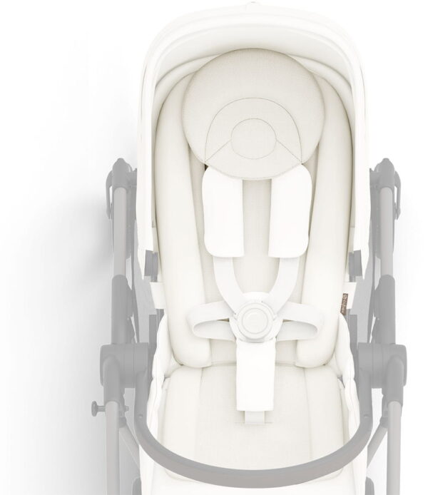 Ratini.lv | Newborn Nest mazuļu ieliktnis ratiņos krāsa White bilde #1