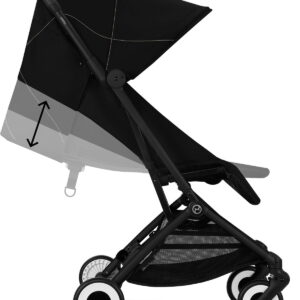 Cybex ORFEO bērnu ratiņi krāsa Magic Black