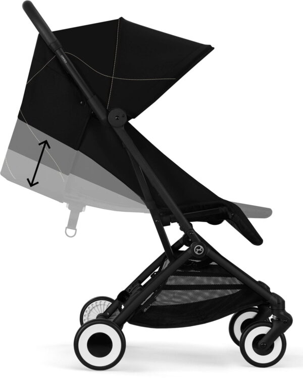 Ratini.lv | ORFEO bērnu ratiņi krāsa Magic Black bilde #9