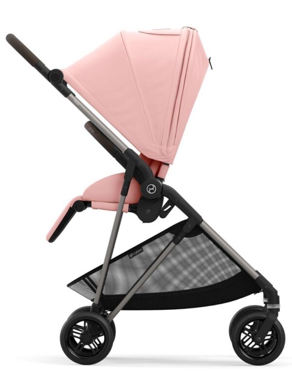 Ratini.lv | Melio bērnu ratiņi krāsa Candy Pink bilde #7