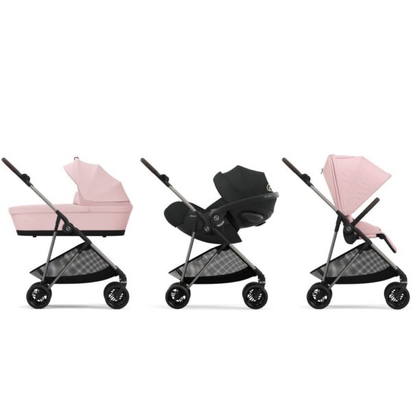 Ratini.lv | Melio bērnu ratiņi krāsa Candy Pink bilde #15