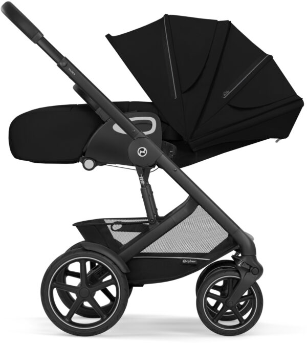Ratini.lv | Talos S LUX bērnu ratu komplekts 2in1 krāsa Moon Black bilde #15