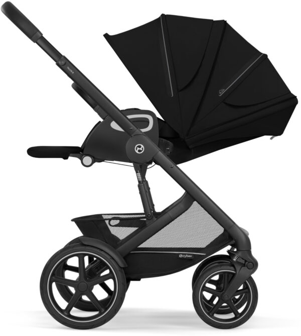 Ratini.lv | Talos S LUX bērnu ratu komplekts 2in1 krāsa Moon Black bilde #17
