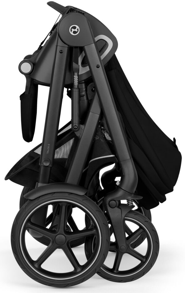Ratini.lv | Talos S LUX bērnu ratu komplekts 2in1 krāsa Moon Black bilde #23
