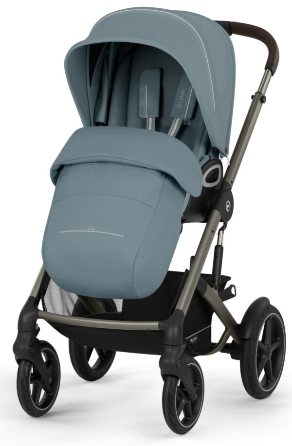 Ratini.lv | Talos S LUX bērnu ratiņi krāsa Stormy Blue bilde #1