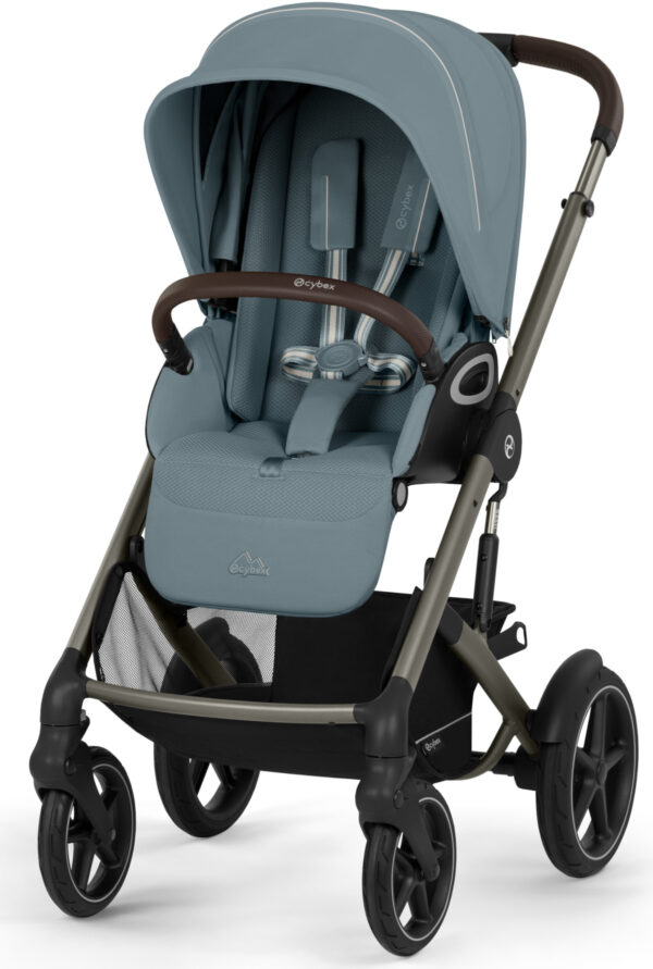 Ratini.lv | Talos S LUX bērnu ratiņi krāsa Stormy Blue bilde #3