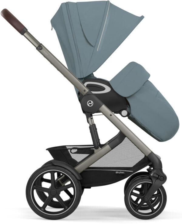 Ratini.lv | Talos S LUX bērnu ratiņi krāsa Stormy Blue bilde #7
