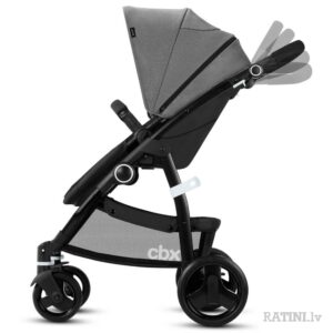 CBX by Cybex Leotie Pure bērnu ratu komplekts 2in1 krāsa Crunchy Red