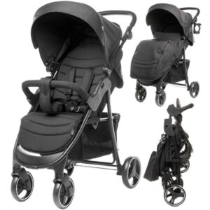 4Baby Rapid XXIV bērnu ratiņi krāsa Black