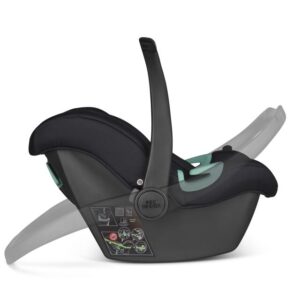 ABC Design Tulip autokrēsliņš mazuļiem 45-85cm krāsa Black