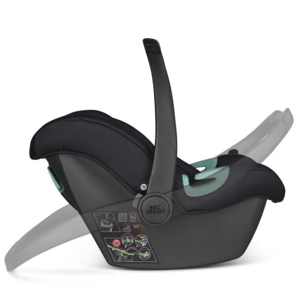 Ratini.lv | Tulip autokrēsliņš 45-85cm krāsa Black bilde #15