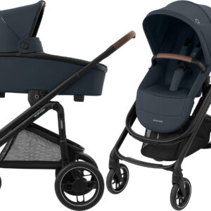 Maxi Cosi Plaza + Plus 2in1 ratu komplekts krāsa Essential Graphite