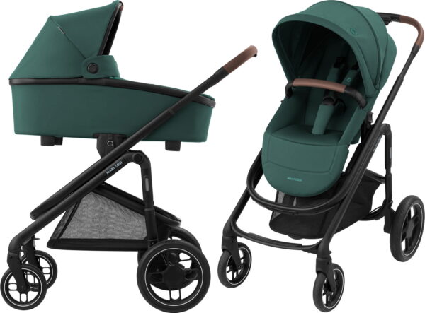Ratini.lv | Plaza + Plus 2in1 ratiņi krāsa Essential Green bilde #1