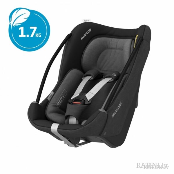 Ratini.lv | Coral 360 autokrēsliņš 45-75cm krāsa Essential Graphite Black Shell bilde #11