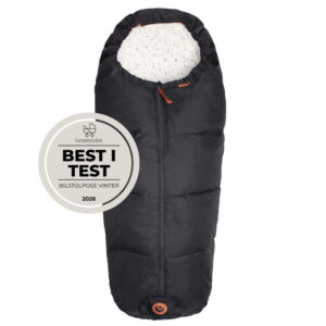EasyGrow FERD Maxi bērnu dūnu guļammaiss krāsa Black