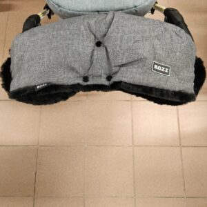 BOZZ Hand Warmer ratu cimdi krāsa Grey Melange Fleece