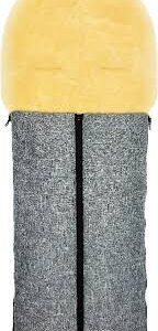 Heitmann Felle Multifunctional Footmuff bērnu ratu guļammaiss krāsa Grey Melange