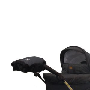 BOZZ Hand Warmer ratu cimdi krāsa Black Melange Fleece