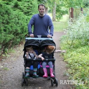 Joie Aire Twin pastaigu ratiņi dvīņiem