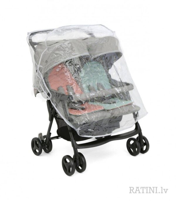 Ratini.lv | Aire Twin ratiņi dvīņiem krāsa Dark Pewter bilde #9