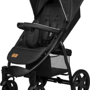 Lionelo Annet PLUS bērnu ratiņi krāsa Black Carbon