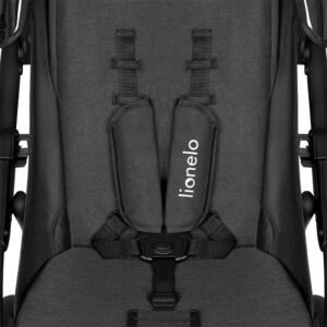 Lionelo Annet PLUS bērnu ratiņi krāsa Black Carbon