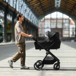 Maxi Cosi Oxford pastaigu ratiņi bērniem krāsa Twillic Black