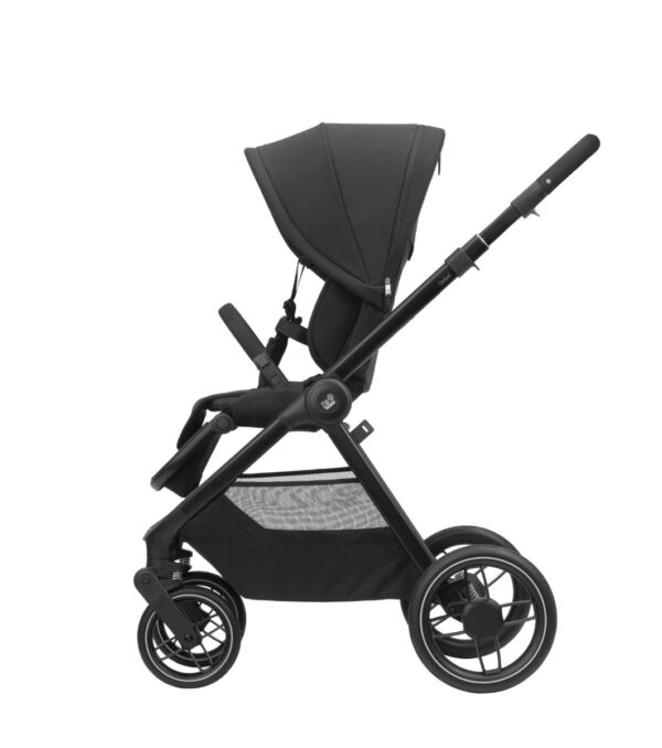 Ratini.lv | Oxford+ bērnu ratu komplkets 2in1 ar Sense kulbiņu krāsa Twillic Black bilde #11