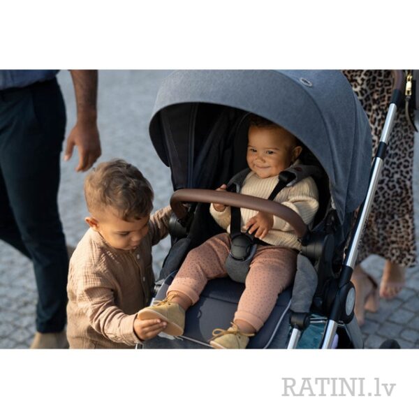 Ratini.lv | Adorra 2 sporta ratiņi krāsa Luxe Grey Twillac bilde #27