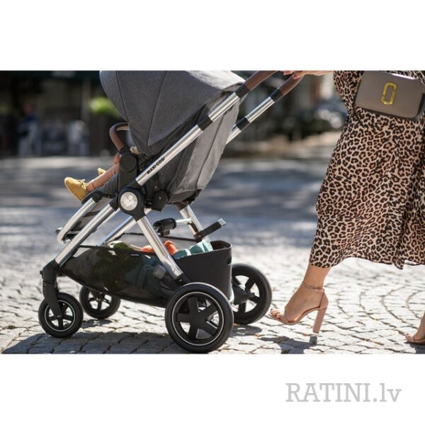 Ratini.lv | Adorra 2 sporta ratiņi krāsa Luxe Grey Twillac bilde #25