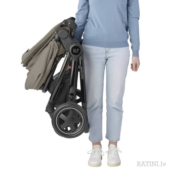 Ratini.lv | Adorra 2 sporta ratiņi krāsa Luxe Grey Twillac bilde #9