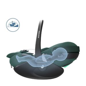 Maxi Cosi Pebble 360 PRO 2 autokrēsliņš mazuļiem 40-87cm krāsa TWILLIC GREEN